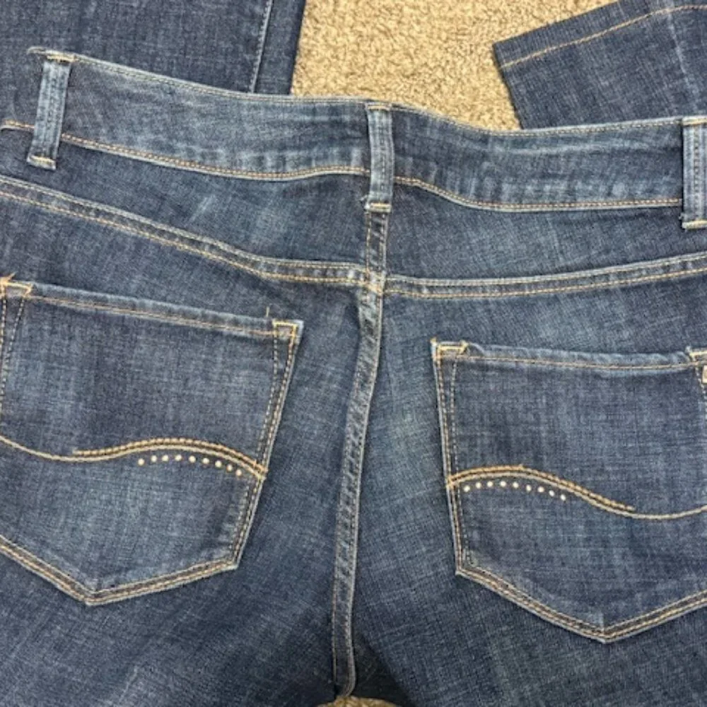 LEE JEANS MODERN SERIES CURVY FIT BOOT CUT SIZE 6 M - Picture 5 of 12